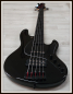 Preview: Sandberg California II TM5 Ebony Fretless, Black Highgloss
